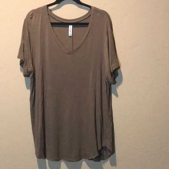 Brown Tunic/Tee Size 2X - Picture 1 of 3